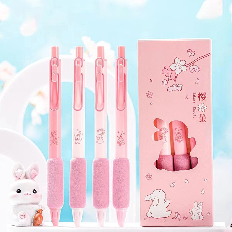 Sakura Rabbit Gel Pens