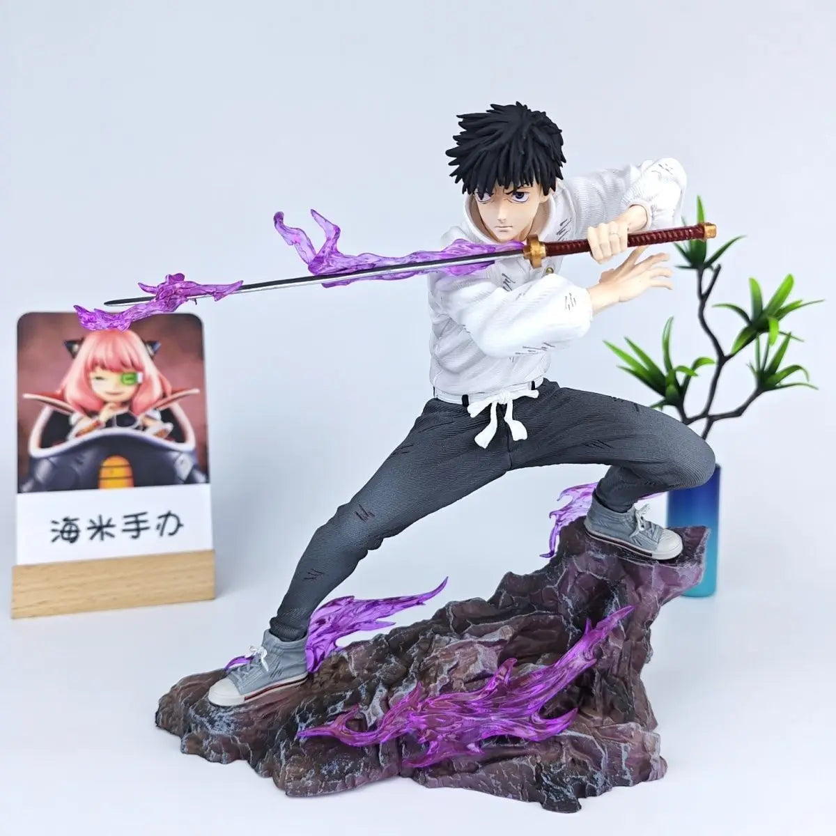 Okkotsu Yuta Two Heads Anime Figurines, Jujutsu Kaisen Figures PVC Statue 22 CM