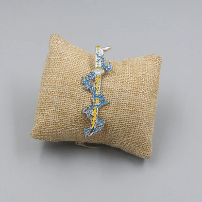 Demon Slayer Sword Keychains, Anime Kimetsu no Yaiba Tomioka Weapon Key Chains Accessories