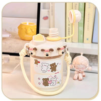 Kawaii Animal Cuties Water Bottle
