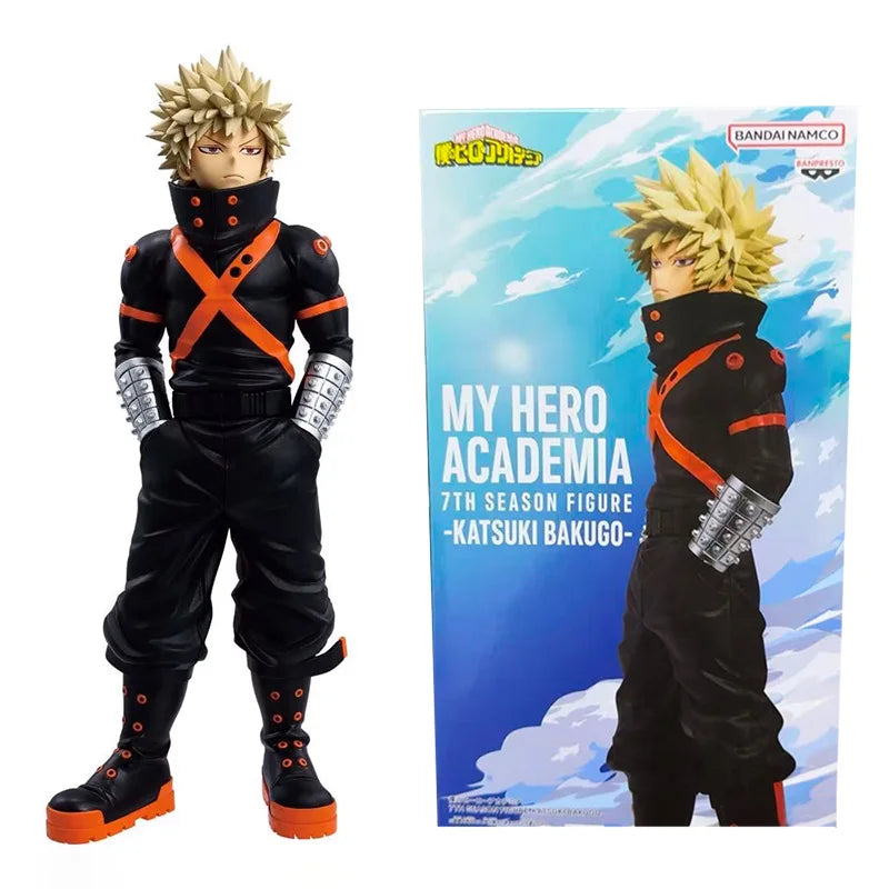 My Hero Academia 7TH SEASON FIGURE Katsuki Bakugo Anime Figurine, Boku No Hero Academia 23 CM