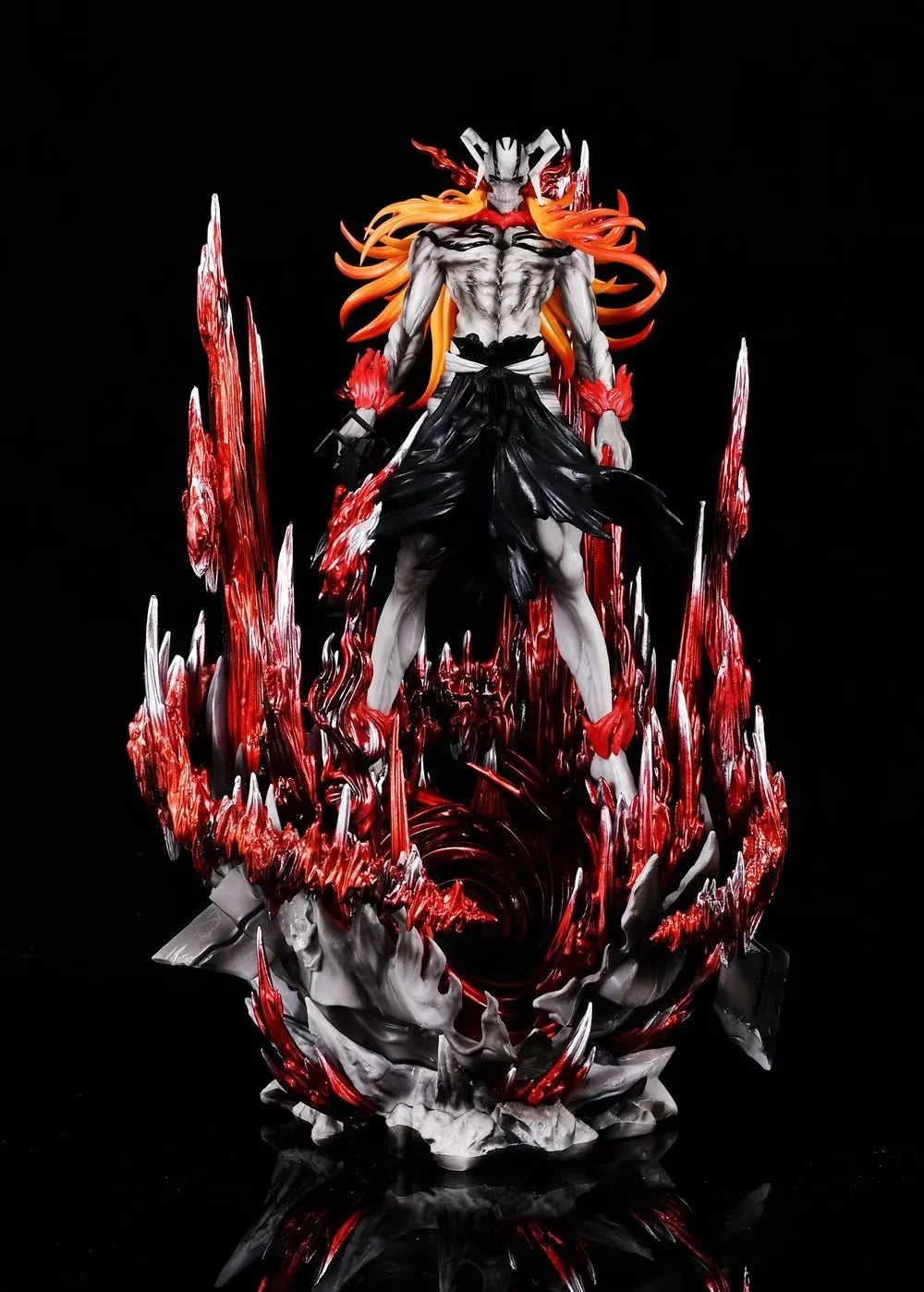 Kurosaki Ichigo and Ulquiorra Cifer Anime Figures, Bleach Espada Vasto Lorde Hallow Figurines