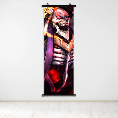 Overlord Anime Canvas Wall Art, Hanging Scrolls Digital Painting Print Posters