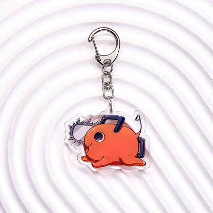 Chainsaw Man Keychains, Anime Key Chains Accessories Charm Pendant Keyring Gifts For Friends