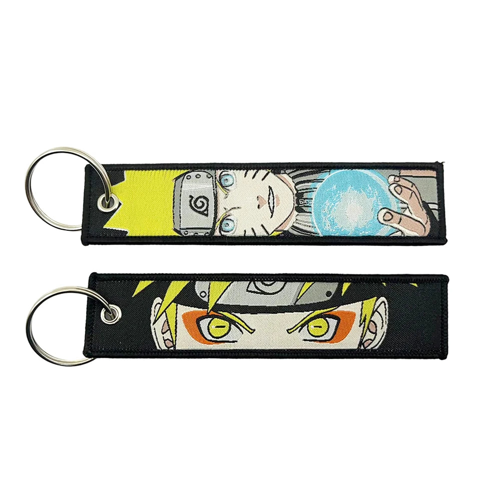 Naruto Shippuden Keychains Anime Key Chain Car Accessories