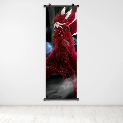 Overlord Anime Canvas Wall Art, Hanging Scrolls Digital Painting Print Posters