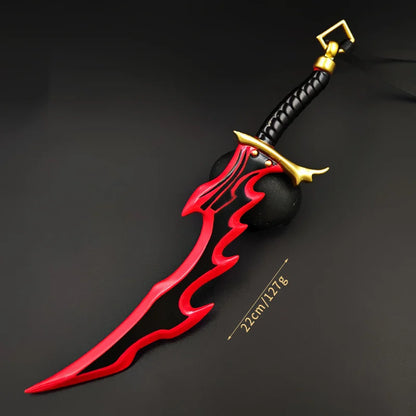 Solo Leveling Anime Manwha Sung Jinwoo Knight Killer Dagger Kasaka's Venom Fang Keychains Pendant