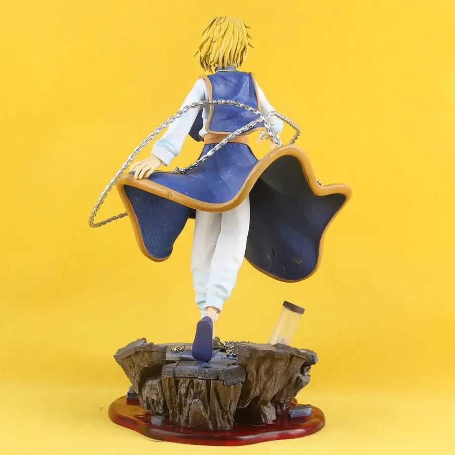 Kurapika Judgment Chains Anime Figure, Hunter x Hunter Figurines Model Statue Collectibles 33 cm