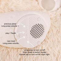 Moon Bunny Night Light Speaker