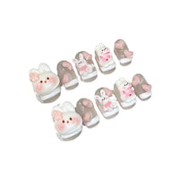 Kawaii Bunny Press on Nails