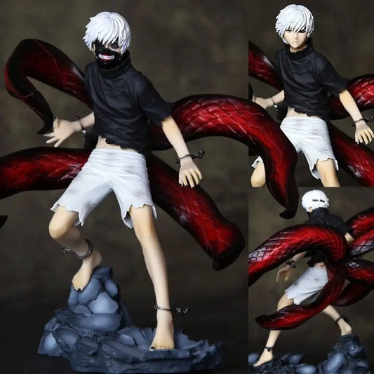 Kaneki Ken Anime Figure, One-Eyed Eyepatch Black Reaper Tokyo Ghoul Figurines