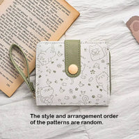 Kawaii Cat Print Wristlet