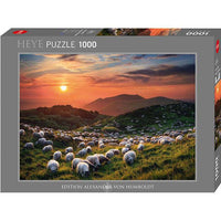 Sheep & Volcanoes 1000 Piece Jigsaw Puzzle Heye CLOUDANIMESTUDIO