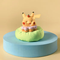 Sleeping Pokemon Anime Figurines, Pikachu Bulbasaur Psyduck Charmander - CloudAnimeStudio