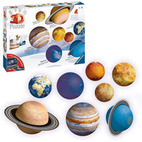 Solar System 540 Piece 3D Jigsaw Puzzle Ravensburger CLOUDANIMESTUDIO