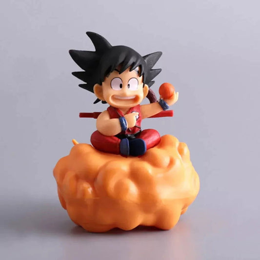 Son Goku Dragon Ball Figure, Dragon Ball Z Flying Nimbus Anime Figurine 4 in - CloudAnimeStudio
