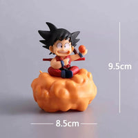 Son Goku Dragon Ball Figure, Dragon Ball Z Flying Nimbus Anime Figurine 4 in - CloudAnimeStudio