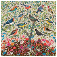 Songbirds Tree 1000 Piece Jigsaw Puzzle eeBoo CLOUDANIMESTUDIO
