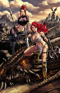 Red Sonja Age Of Chaos #3 Unknown Comics Creees Exclusive Virgin Var (03/18/2020) CLOUDANIMESTUDIO
