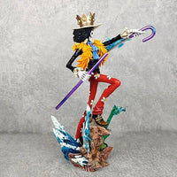 Soul King Brook One Piece Anime Action Figures, Straw Hat Pirates Figurines PVC Statue 33 CM - CloudAnimeStudio