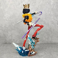 Soul King Brook One Piece Anime Action Figures, Straw Hat Pirates Figurines PVC Statue 33 CM - CloudAnimeStudio