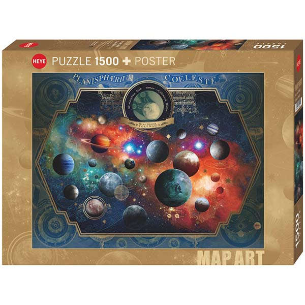 Space World 1500 Piece Jigsaw Puzzle Heye CLOUDANIMESTUDIO