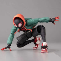 Spiderman Miles Morales Figure, Marvel Spider-Man Spider Verse Figurine 5 in - CloudAnimeStudio