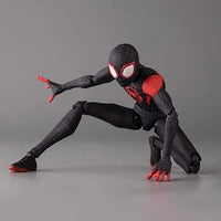 Spiderman Miles Morales Figure, Marvel Spider-Man Spider Verse Figurine 5 in - CloudAnimeStudio