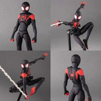 Spiderman Miles Morales Figure, Marvel Spider-Man Spider Verse Figurine 5 in - CloudAnimeStudio
