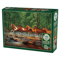 Spring Creek Run 1000 Piece Jigsaw Puzzle Cobble Hill CLOUDANIMESTUDIO