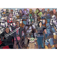 Star Wars Mandalorian Challenge 1000 Piece Jigsaw Puzzle Ravensburger