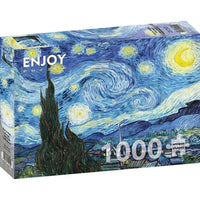 Starry Night by Van Gogh 1000 Piece Jigsaw Puzzle Enjoy CLOUDANIMESTUDIO
