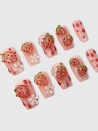 Strawberry Shortcake Press On Nails