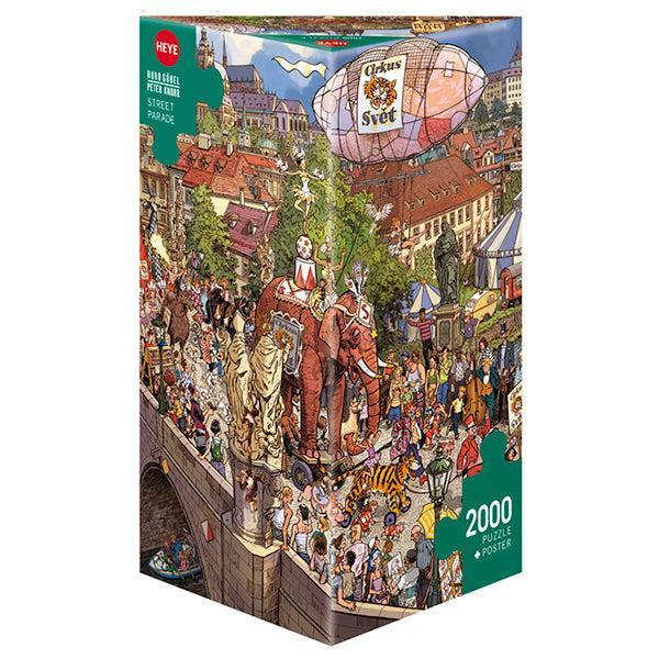 Street Parade Circus 2000 Piece Jigsaw Puzzle Heye CLOUDANIMESTUDIO
