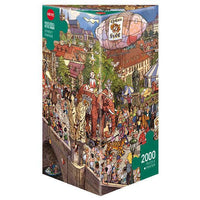 Street Parade Circus 2000 Piece Jigsaw Puzzle Heye CLOUDANIMESTUDIO