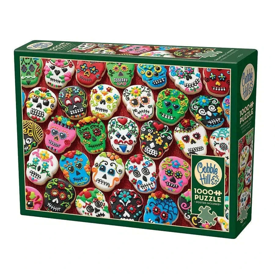 Sugar Skull Cookies 1000 Piece Jigsaw Puzzle Cobble Hill CLOUDANIMESTUDIO