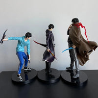 Sung Jin-Woo Anime Figure Solo Leveling Action Figurines Shadow King Desktop Collectible Display Toy - CLOUDANIMESTUDIO