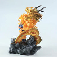 Super Saiyan 3 Goku Chibi Figure, SSJ3 Dragon Ball Z DBZ Figurine, Anime 6 in - CloudAnimeStudio