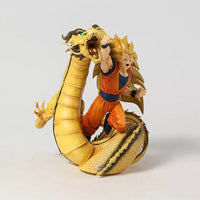 Super Saiyan 3 Goku Figurines, Dragon Ball Z Anime Collectible Figures 8 in - CloudAnimeStudio