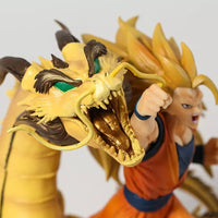 Super Saiyan 3 Goku Figurines, Dragon Ball Z Anime Collectible Figures 8 in - CloudAnimeStudio