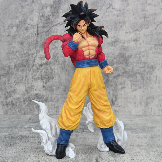 Super Saiyan 4 Son Goku Anime Figure, SSJ4 Dragon Ball GT Figurines PVC Statue 30 CM - CloudAnimeStudio