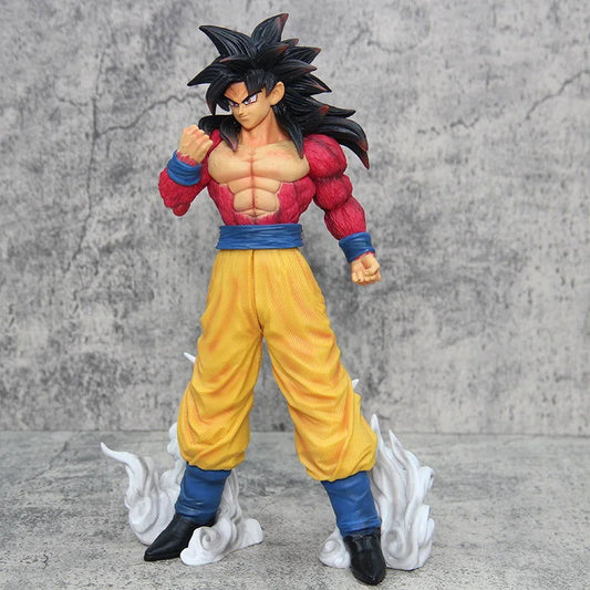 Super Saiyan 4 Son Goku Anime Figure, SSJ4 Dragon Ball GT Figurines PVC Statue 30 CM - CloudAnimeStudio