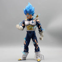 Super Saiyan Blue Vegeta Anime Figure, Dragon Ball Super Action Figurines PVC Statue 26.5 CM - CloudAnimeStudio
