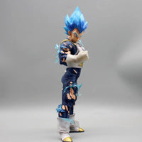 Super Saiyan Blue Vegeta Anime Figure, Dragon Ball Super Action Figurines PVC Statue 26.5 CM - CloudAnimeStudio