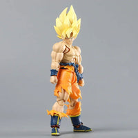 Super Saiyan Goku Posable Action Figure, Anime Dragon Ball Z Figurines PVC Articulated Collectible 16.5 cm - CloudAnimeStudio