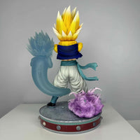 Super Saiyan Gotenks Anime Figurines, Dragon Ball Z Figures Ghost Squad Statue Figures Collection 24 CM - CloudAnimeStudio