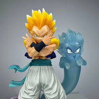 Super Saiyan Gotenks Anime Figurines, Dragon Ball Z Figures Ghost Squad Statue Figures Collection 24 CM - CloudAnimeStudio