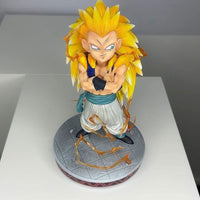 Super Saiyan Gotenks Anime Figurines, Dragon Ball Z Figures Ghost Squad Statue Figures Collection 24 CM - CloudAnimeStudio