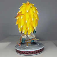 Super Saiyan Gotenks Anime Figurines, Dragon Ball Z Figures Ghost Squad Statue Figures Collection 24 CM - CloudAnimeStudio