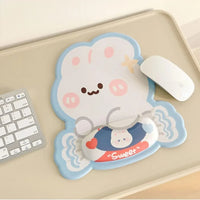 Sweet Bunny Mouse Pad and Wrist Support